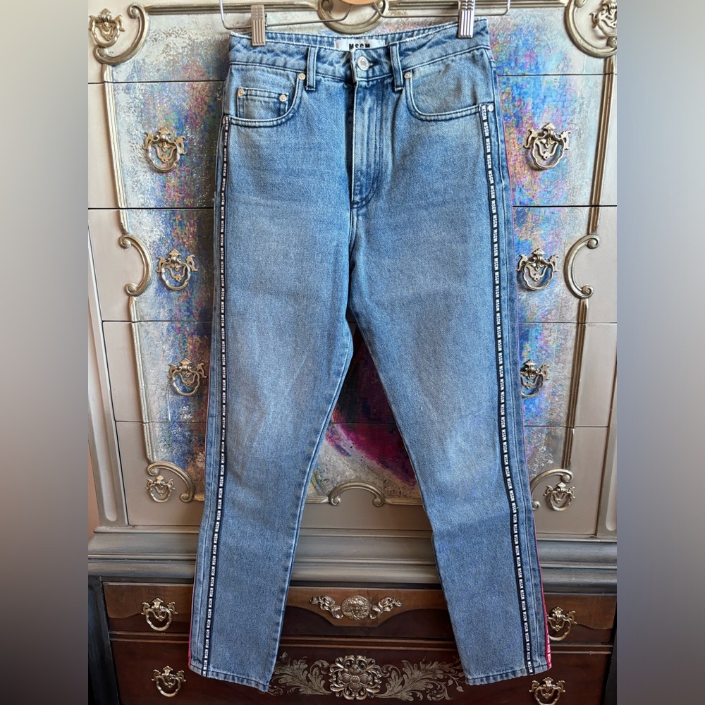 ❤️ MSGM Logo Denim Jeams